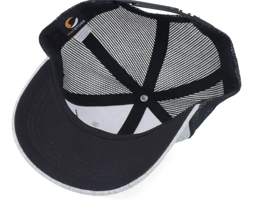 Trucker | Kids-Kiddo Cap Kids Excavator Patch Heather /Black Trucker - Grey