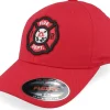 Hot Kiddo Cap Kids Fire Fighter Junior 3d Patch Red Flexfit -