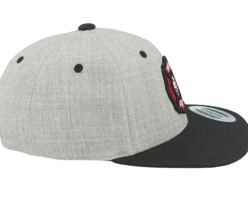 Sale Kiddo Cap Kids Fire Fighter Junior 3d Patch Heather Grey/Blk -
