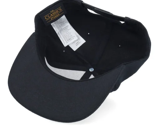 Snapback | Kids-Kiddo Cap Kids Fire Truck Engraved Black Snapback -