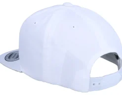 Best Forza Kids Flaming Football White Snapback -