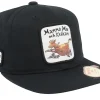 Snapback-Mamma Mu & Kråkan Kids Flyger Toddler Black Snapback -