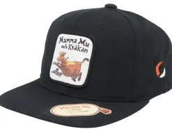 Snapback-Mamma Mu & Kråkan Kids Flyger Toddler Black Snapback -