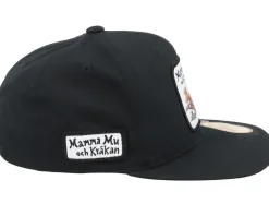 Snapback-Mamma Mu & Kråkan Kids Flyger Toddler Black Snapback -