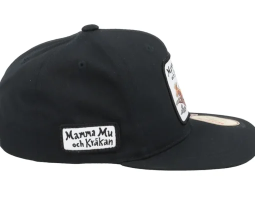 Snapback-Mamma Mu & Kråkan Kids Flyger Toddler Black Snapback -