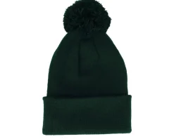Pom Beanies | Blank Beanies-Beechfield Kids French Navy Junior Pom - Blue