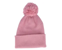 Pom Beanies | Blank Beanies-Beechfield Kids French Navy Junior Pom - Blue