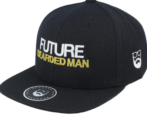 Snapback-Bearded Man Kids Future Black Snapback -
