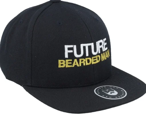 Snapback-Bearded Man Kids Future Black Snapback -