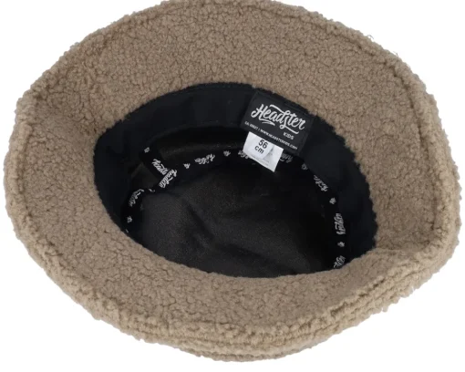 Kids-Headster Kids Fuzzy Sherpa Nutshell Bucket -