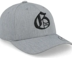 Adjustable-Kiddo Cap Kids G Letter 3d Heather Adjustable - Grey
