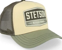 Clearance Stetson Kids Gasoline /Green Trucker - Beige