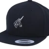 Snapback-Unicorns Kids Geometric Unicorn Black Snapback -
