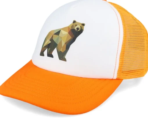 Kids-Kiddo Cap Kids Geometry Capybara Skyblue/White Foam Trucker - White, Blue