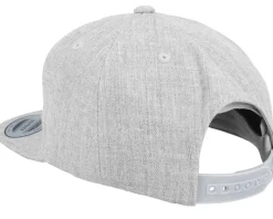 Kids-Kiddo Cap Kids Green Tractor Heather Grey Snapback -