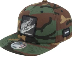 Snapback-Skillfish Kids Grisjävel Camo Snapback -