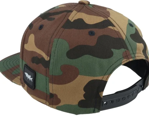 Snapback-Skillfish Kids Grisjävel Camo Snapback -