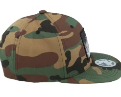 Snapback-Skillfish Kids Grisjävel Camo Snapback -
