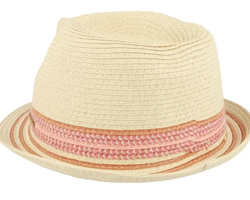 Straw Hat-Barts Kids Hare Hat Rust Trilby Straw Hat -