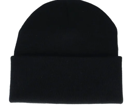 Cuff Beanies-Kiddo Cap Kids Hatsie The Red Panda Black Beanie -