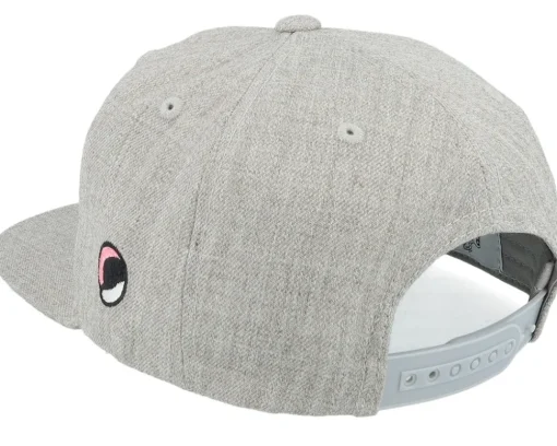 Kids-Peppa Pig Kids Heather Grey Starshine Heart Snapback -