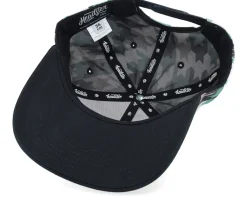 Fashion Headster Kids Houndstooth Iguana Green Snapback -