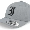 Clearance Kiddo Cap Kids I Letter 3d Heather Adjustable - Grey