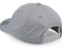 Clearance Kiddo Cap Kids I Letter 3d Heather Adjustable - Grey