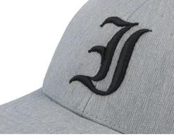 Clearance Kiddo Cap Kids I Letter 3d Heather Adjustable - Grey