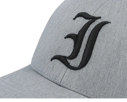 Clearance Kiddo Cap Kids I Letter 3d Heather Adjustable - Grey