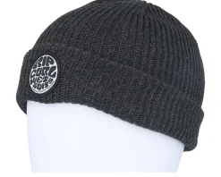 Discount Rip Curl Kids Icons Reg Beanie Black Cuff -