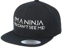 Fashion Kiddo Cap Kids I'm A Ninja Black Snapback -
