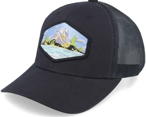 Clearance Wild Spirit Kids Island Patch Black Trucker -