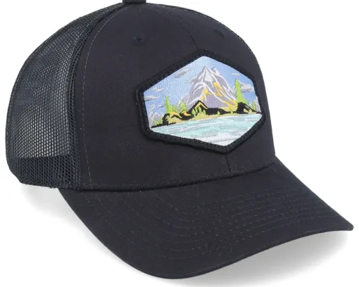 Clearance Wild Spirit Kids Island Patch Black Trucker -