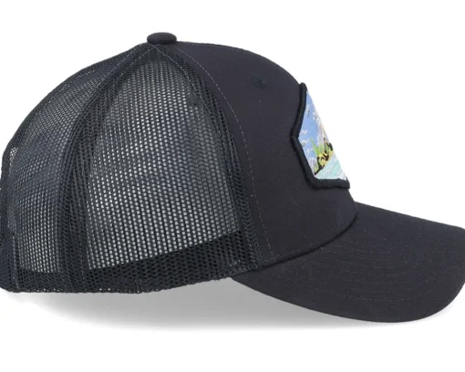 Clearance Wild Spirit Kids Island Patch Black Trucker -
