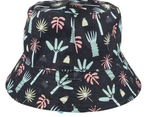 Clearance Headster Kids Jungle Tribe Hat Black Bucket -