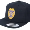 Snapback-Kiddo Cap Kids Junior Police Badge Black Snapback -