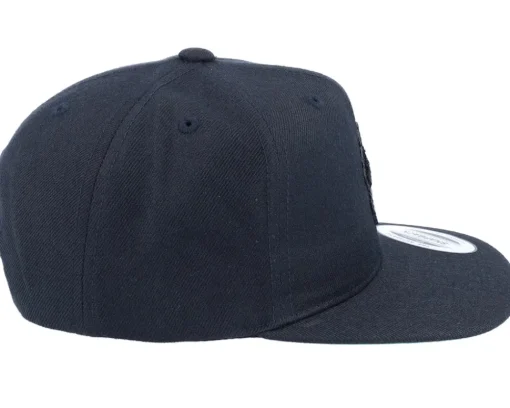 Kids-Kiddo Cap Kids Kikazaru Hear Nothing Monkey Black Snapback -