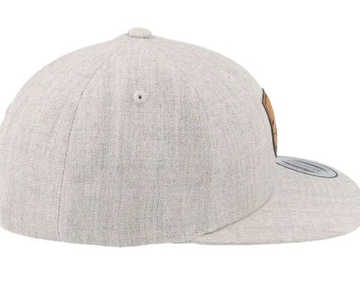 Kids-Kiddo Cap Kids King On The Hill Lion Heather Grey Snapback -