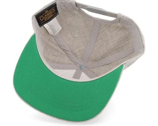 Kids-Kiddo Cap Kids King On The Hill Lion Heather Grey Snapback -