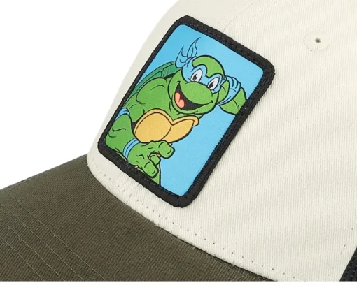 Kids-TMNT Kids Leonardo Box Green//Black Trucker - White
