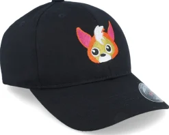 Hot Kiddo Cap Kids Litte Fox Head Black Flexfit -