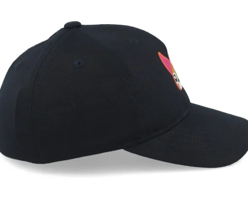 Hot Kiddo Cap Kids Litte Fox Head Black Flexfit -