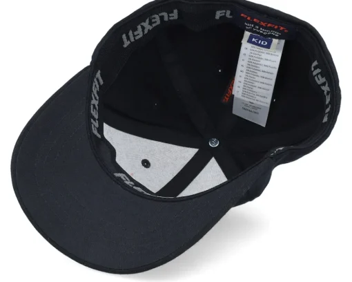 Hot Kiddo Cap Kids Litte Fox Head Black Flexfit -