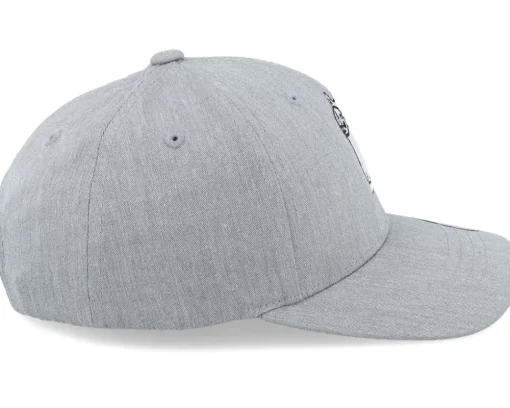Adjustable | Kids-Kiddo Cap Kids Little Cat With Glasses Grey Adjustable -