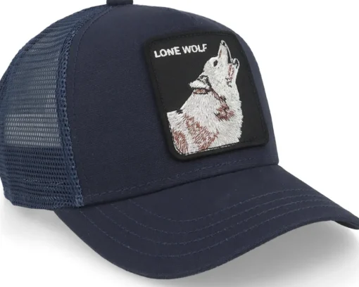 Kids-Goorin Bros. Kids Little Howler Navy Trucker -