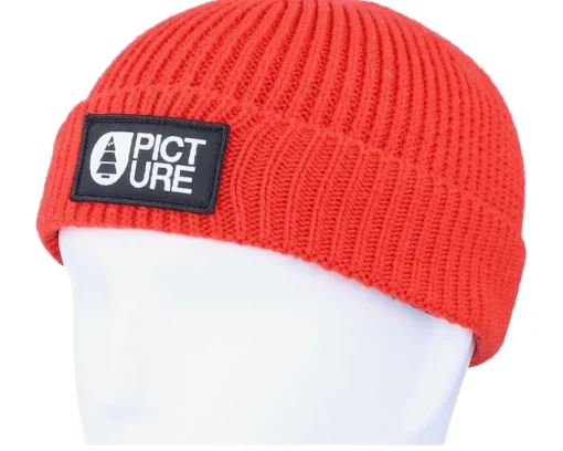 Organic Beanies | Kids-Picture Kids Lizo Beanie Orange Cuff -