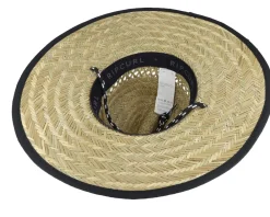 New Rip Curl Kids Logo Natural Straw Hat -