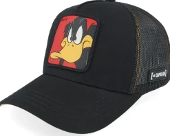 Trucker-Capslab Kids Looney Tunes Daffy Duck Black Trucker -