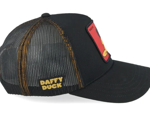 Trucker-Capslab Kids Looney Tunes Daffy Duck Black Trucker -